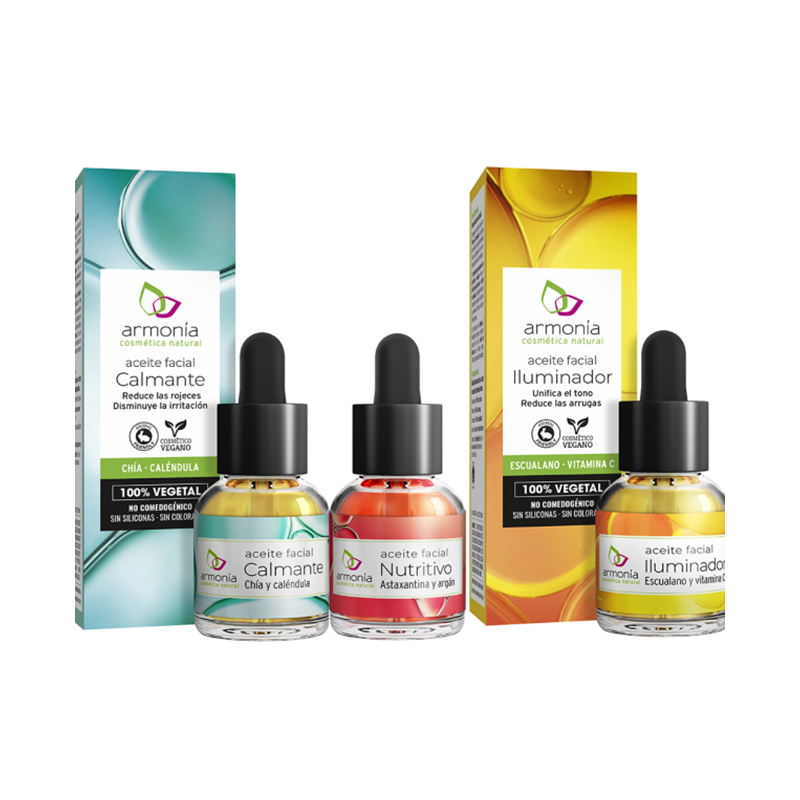 Aceite Facial Nutritivo Con Astaxantina Y Argan Armonia 15 Ml